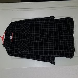 Old Navy Plaid Striped Tunic/Dress Size M